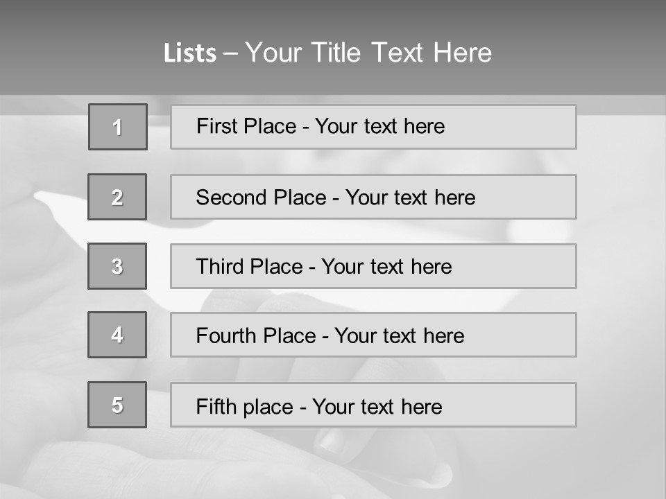 Human Front Humorous PowerPoint Template