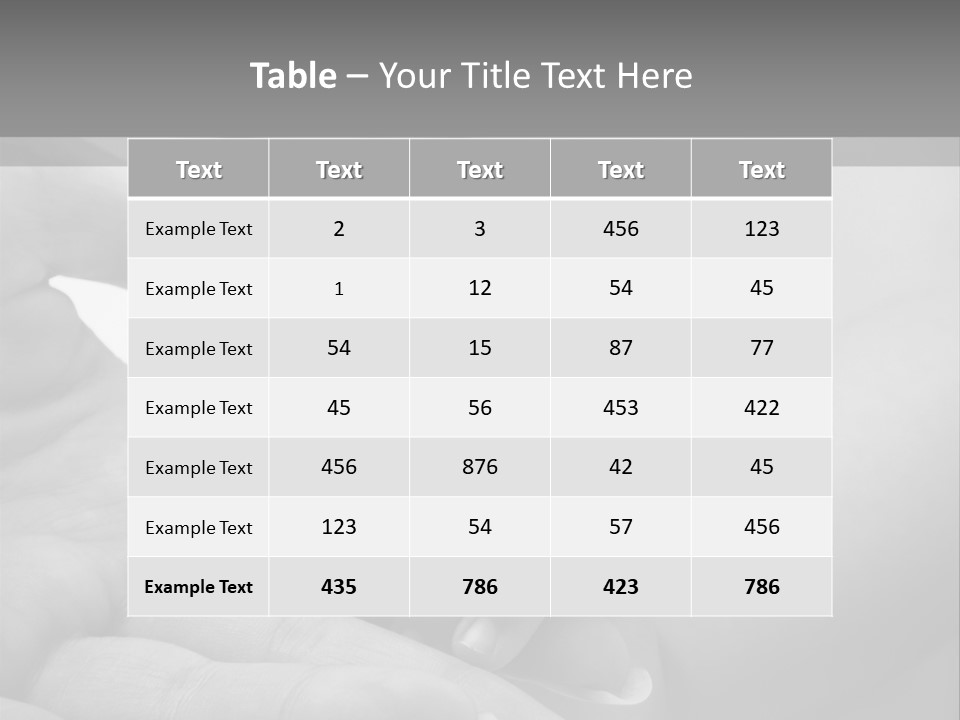 Human Front Humorous PowerPoint Template
