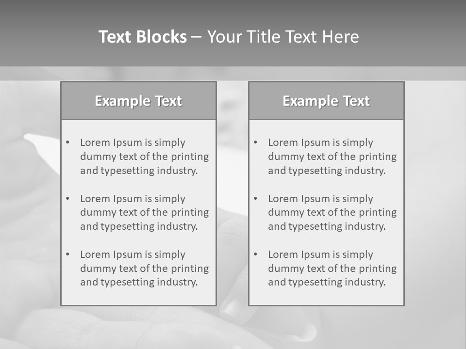 Human Front Humorous PowerPoint Template