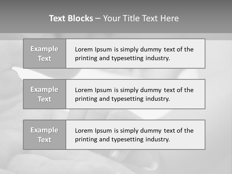 Human Front Humorous PowerPoint Template