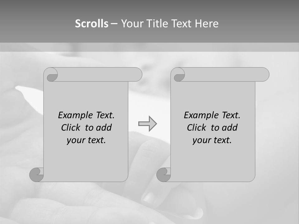 Human Front Humorous PowerPoint Template