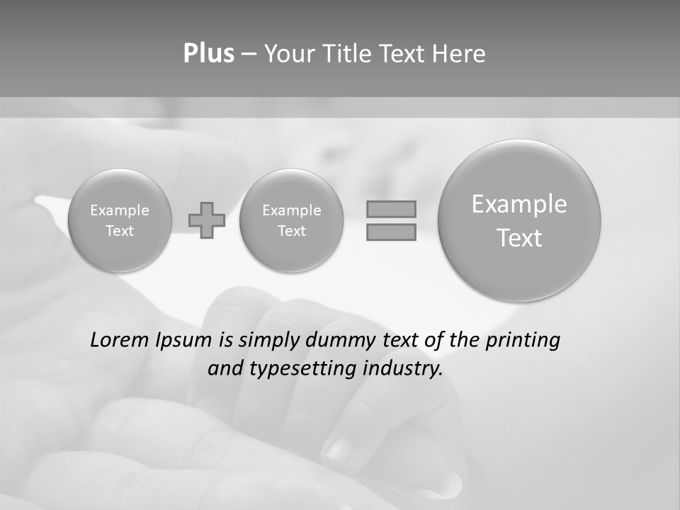 Human Front Humorous PowerPoint Template