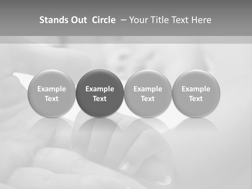 Human Front Humorous PowerPoint Template