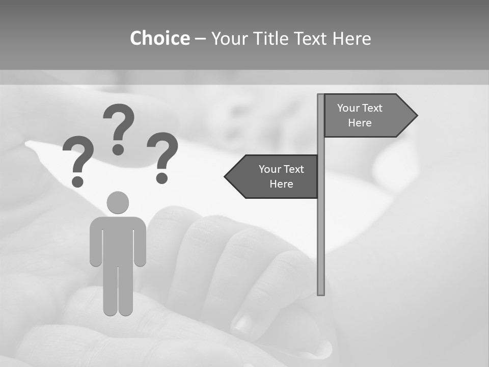 Human Front Humorous PowerPoint Template