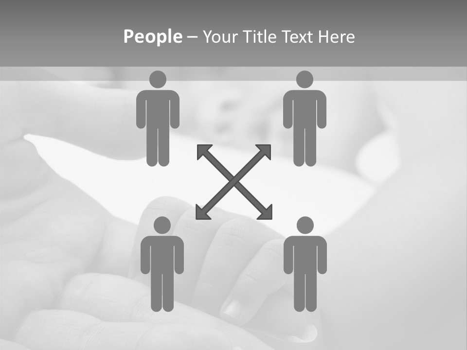 Human Front Humorous PowerPoint Template