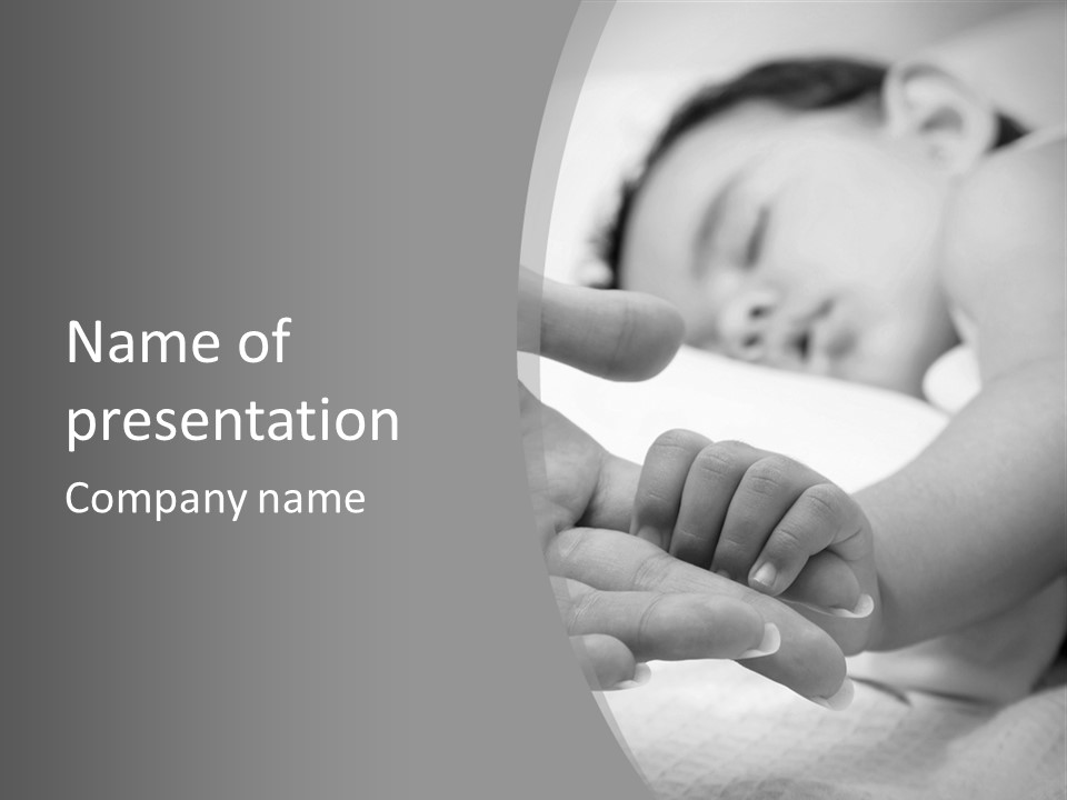 Dreams Care Baby PowerPoint Template