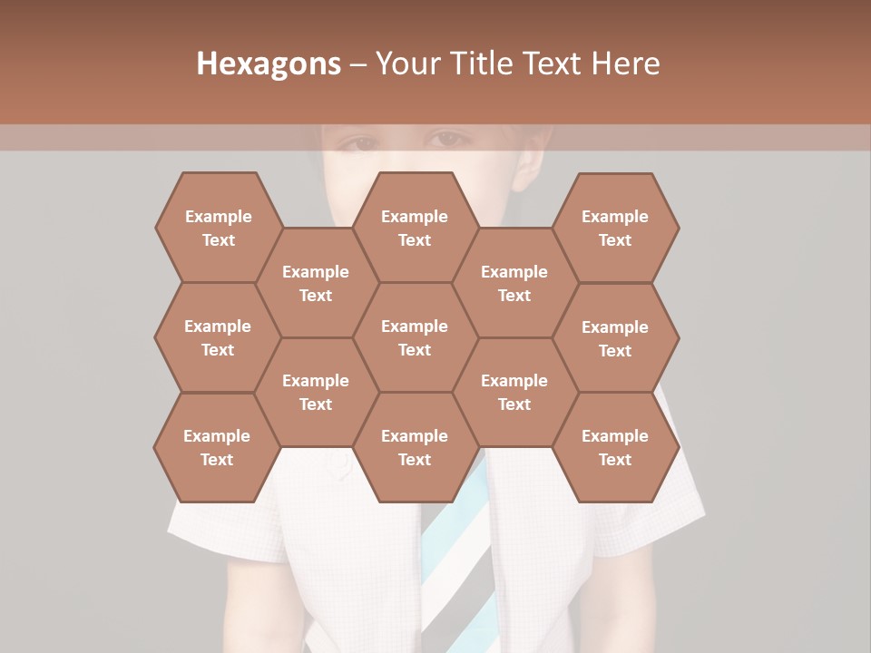 Face Brother Smiling PowerPoint Template