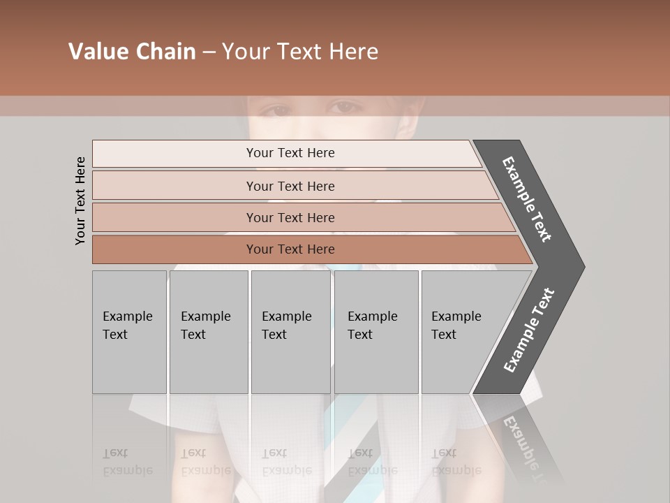 Face Brother Smiling PowerPoint Template