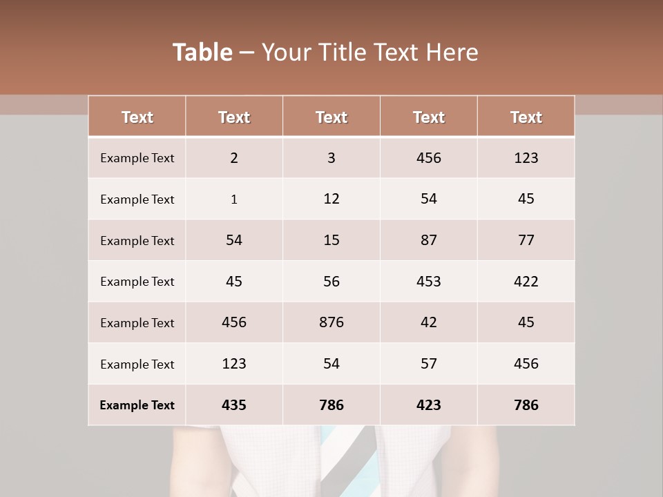 Face Brother Smiling PowerPoint Template