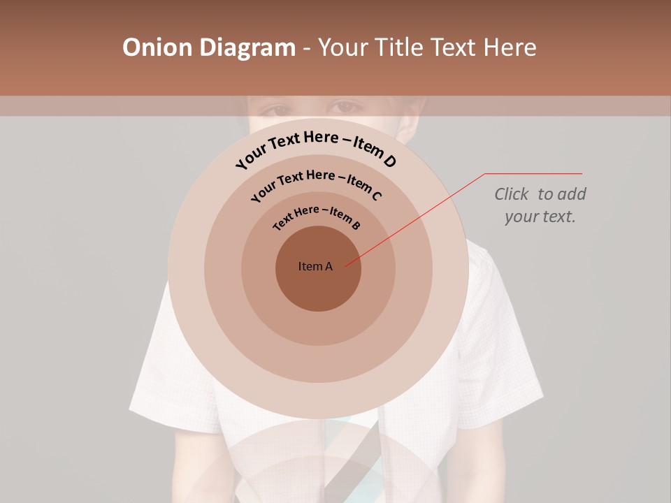 Face Brother Smiling PowerPoint Template