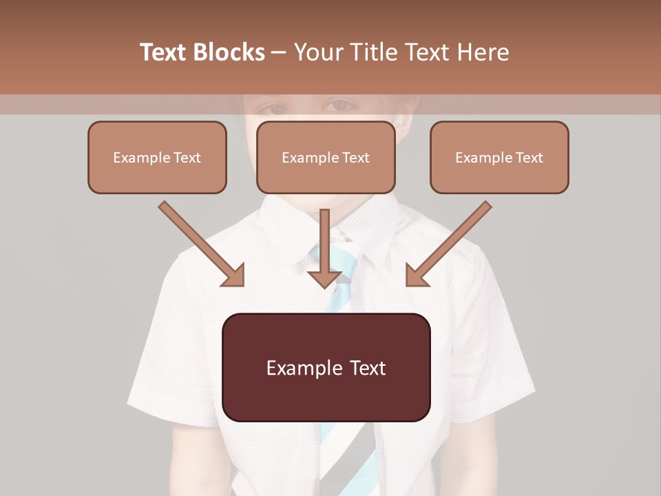 Face Brother Smiling PowerPoint Template