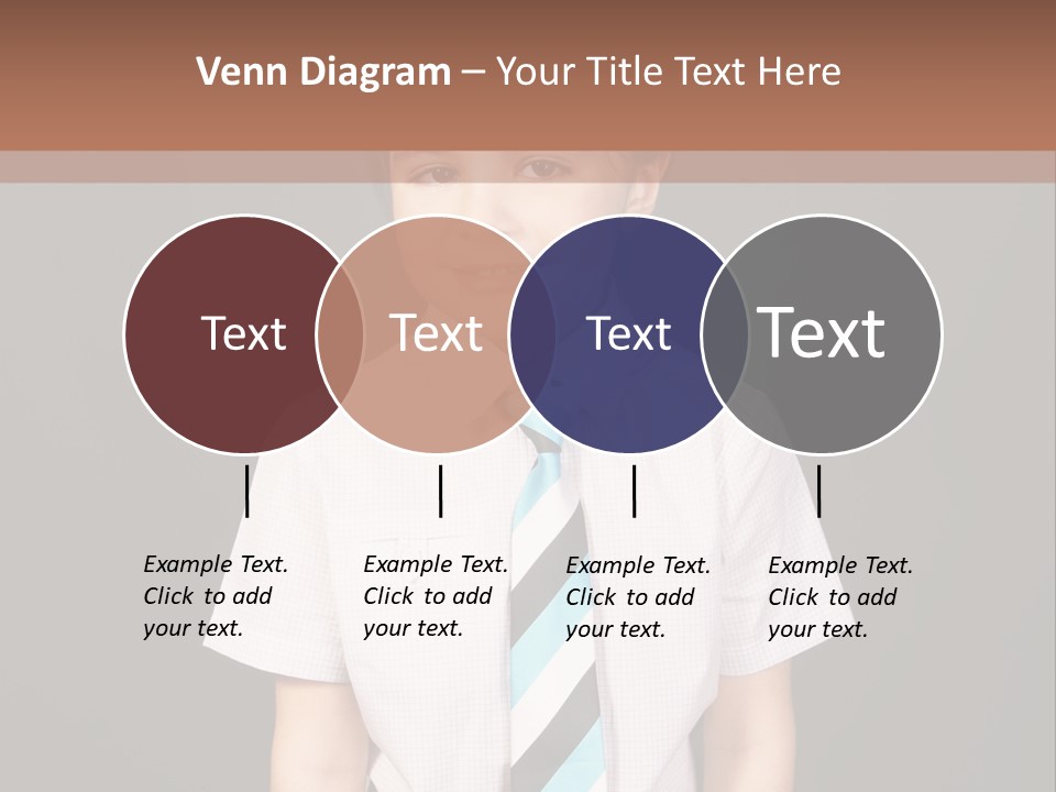 Face Brother Smiling PowerPoint Template