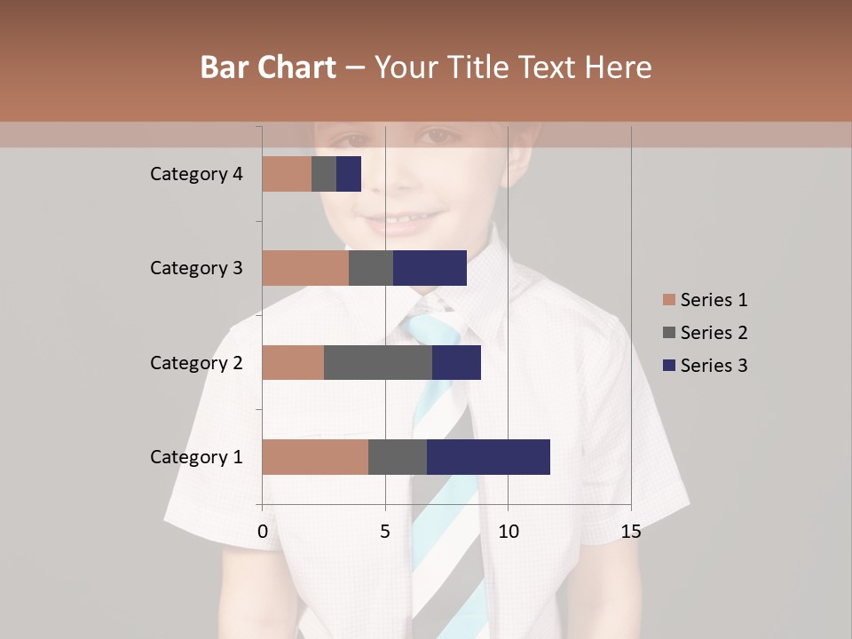Face Brother Smiling PowerPoint Template