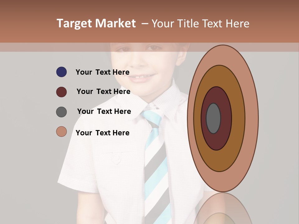 Face Brother Smiling PowerPoint Template