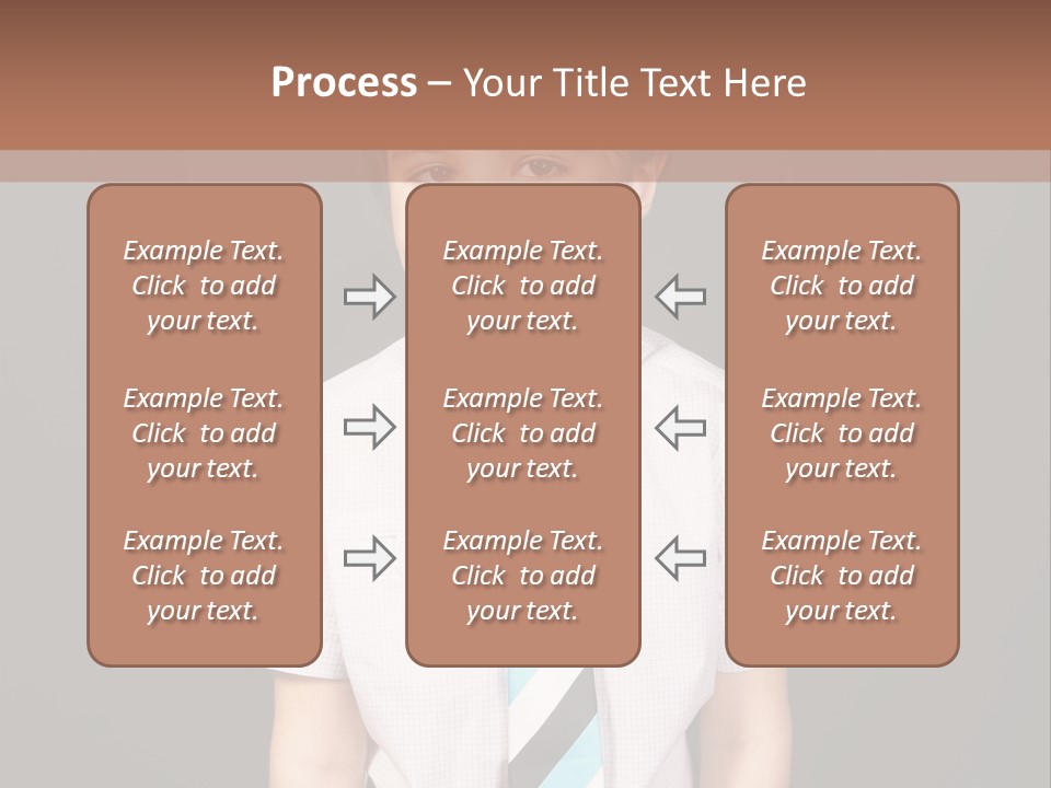 Face Brother Smiling PowerPoint Template