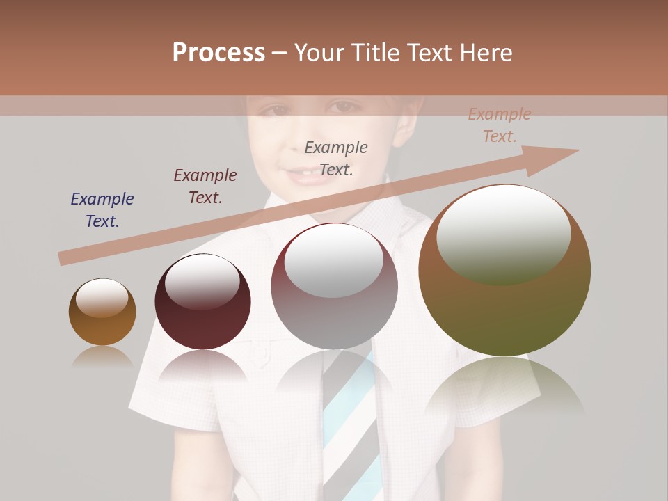 Face Brother Smiling PowerPoint Template