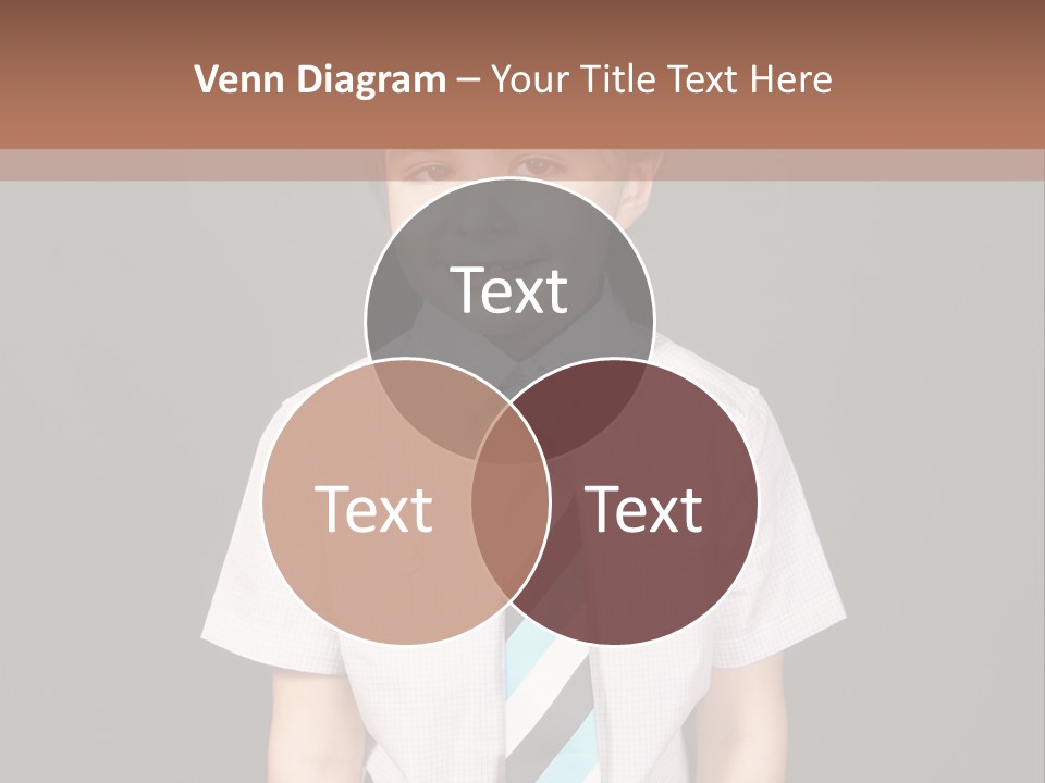 Face Brother Smiling PowerPoint Template