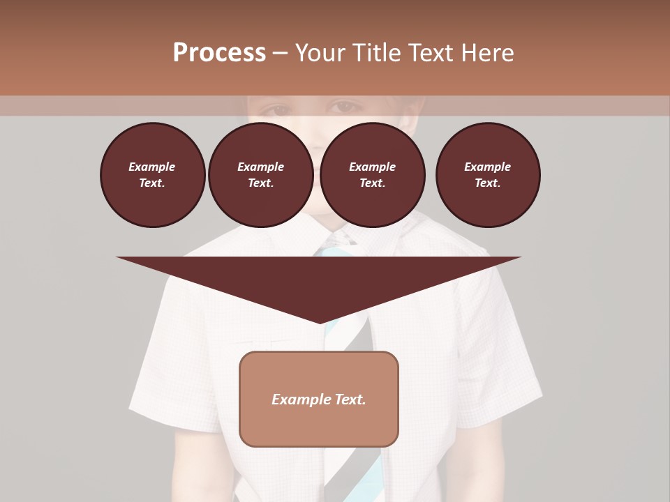 Face Brother Smiling PowerPoint Template
