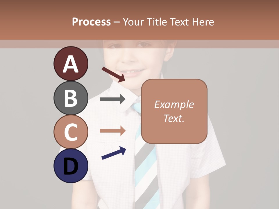 Face Brother Smiling PowerPoint Template
