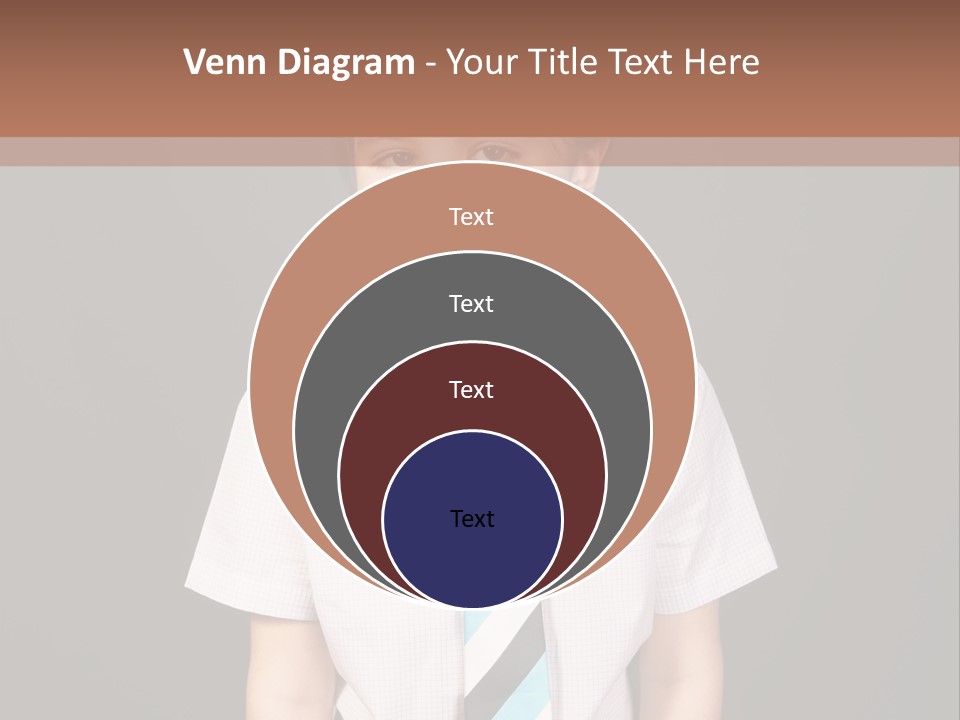Face Brother Smiling PowerPoint Template