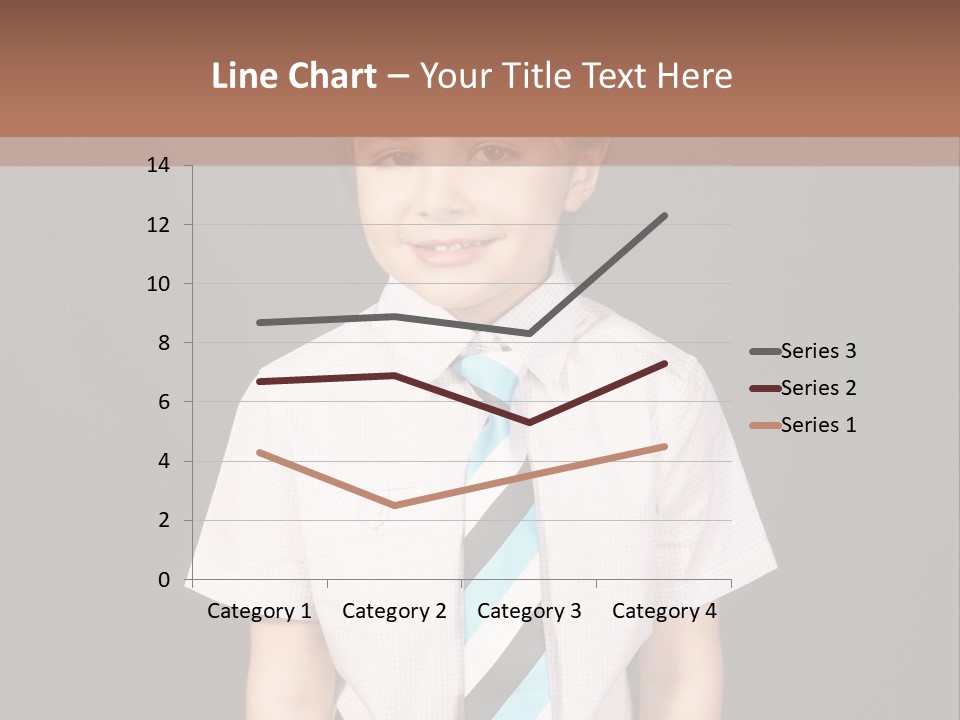 Face Brother Smiling PowerPoint Template