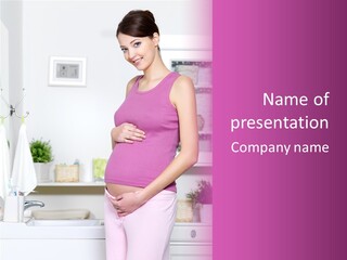 Waiting Expectant Attractive PowerPoint Template