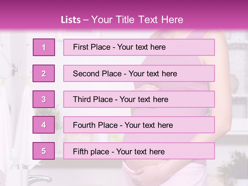 Waiting Expectant Attractive PowerPoint Template