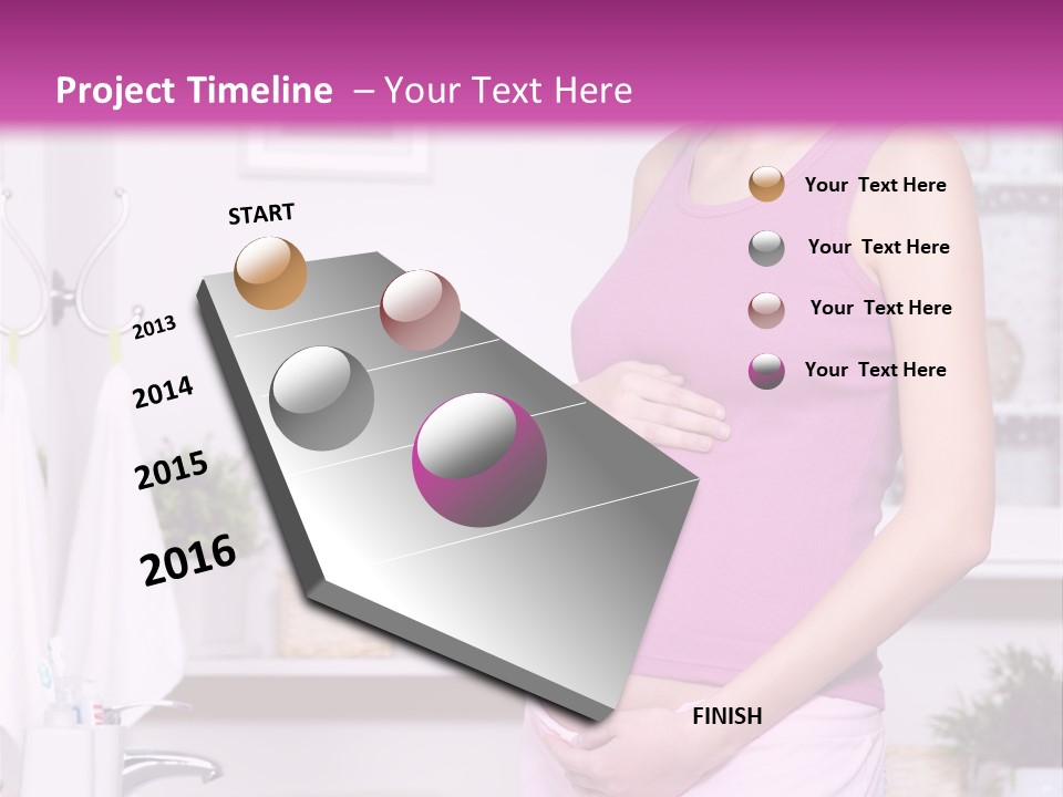 Waiting Expectant Attractive PowerPoint Template