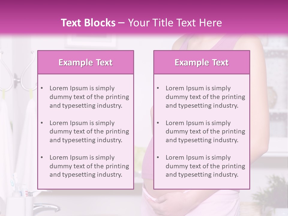 Waiting Expectant Attractive PowerPoint Template