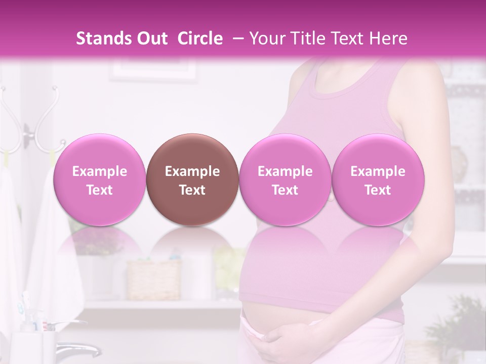 Waiting Expectant Attractive PowerPoint Template