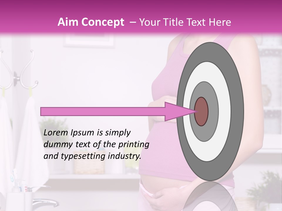 Waiting Expectant Attractive PowerPoint Template