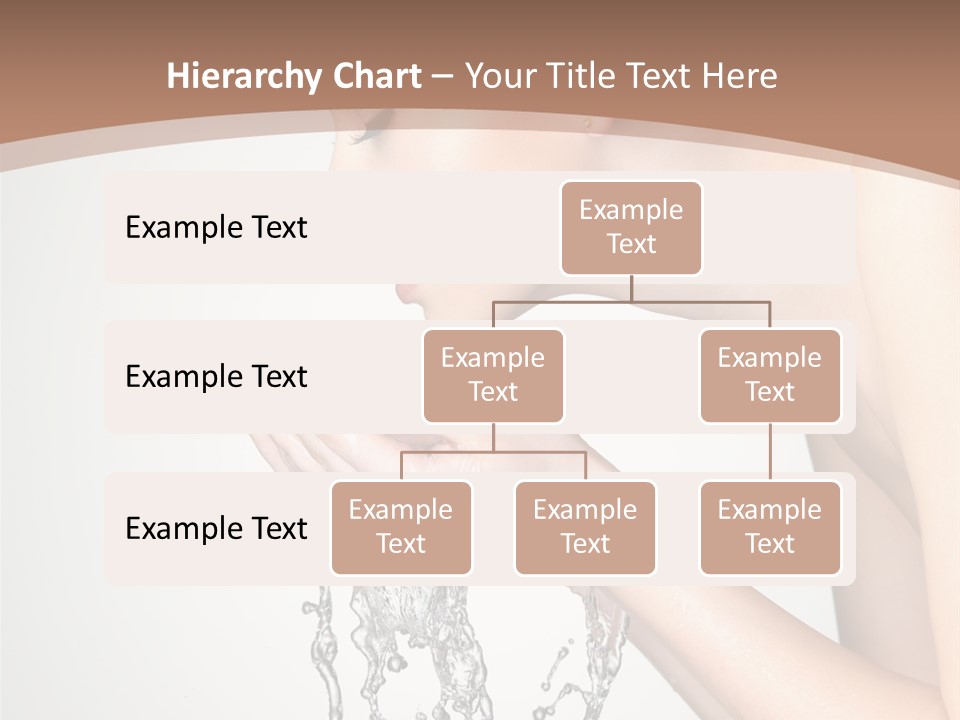 White Female Body PowerPoint Template