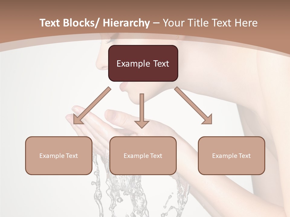 White Female Body PowerPoint Template