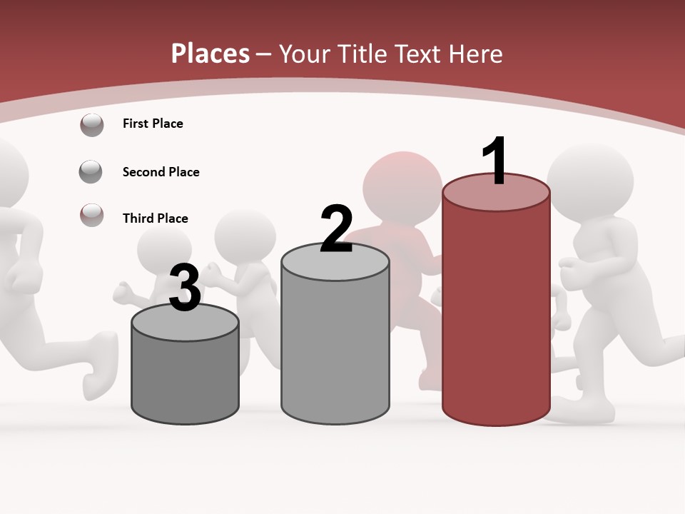 Human Front Humorous PowerPoint Template