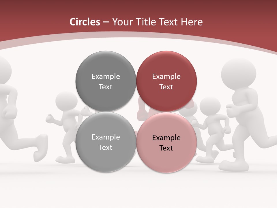 Human Front Humorous PowerPoint Template