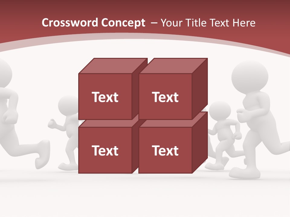 Human Front Humorous PowerPoint Template