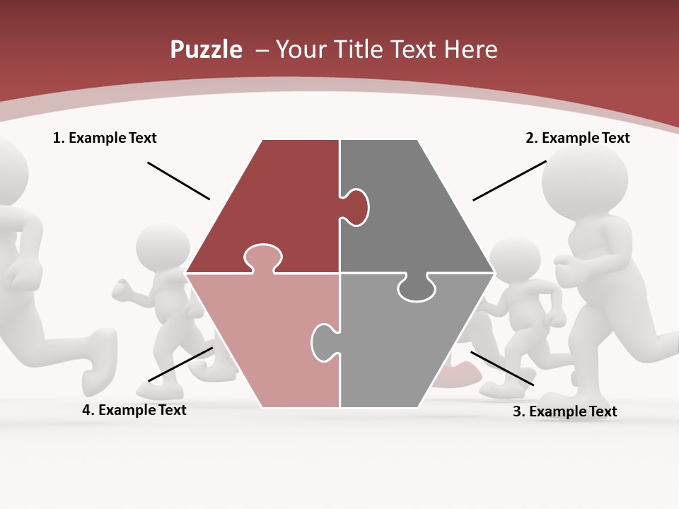 Human Front Humorous PowerPoint Template