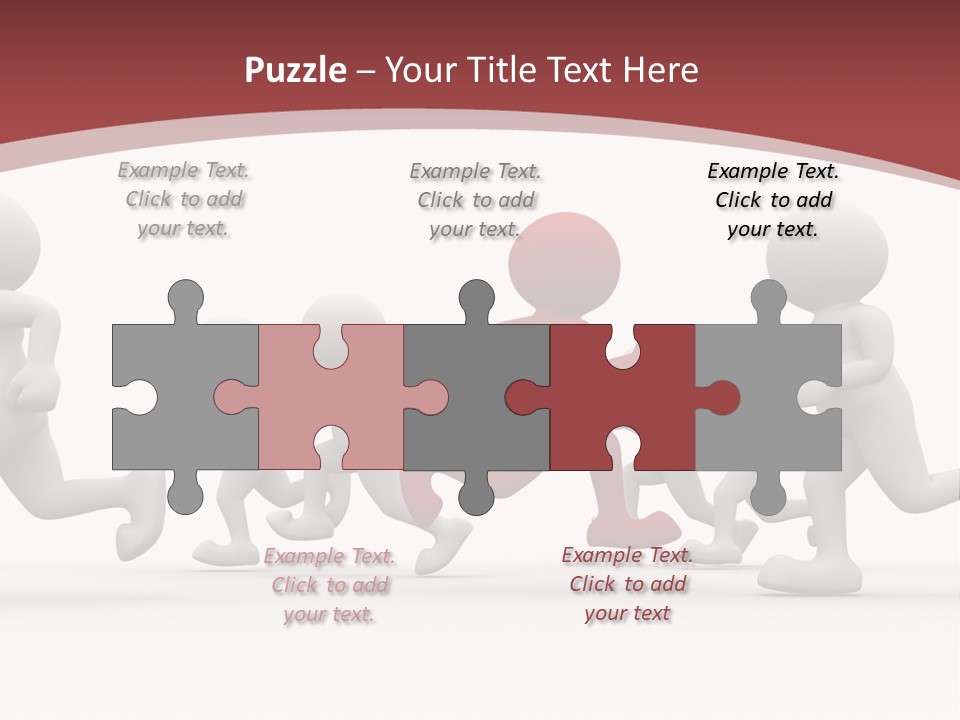 Human Front Humorous PowerPoint Template