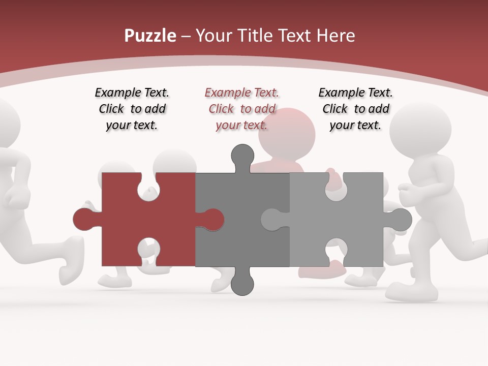 Human Front Humorous PowerPoint Template