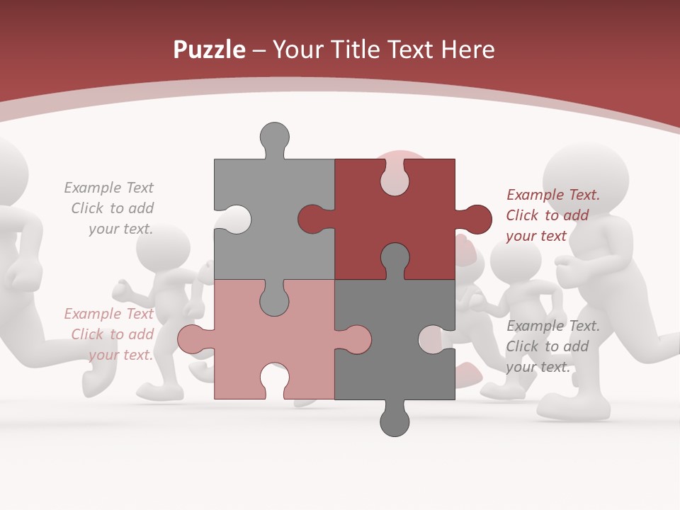 Human Front Humorous PowerPoint Template