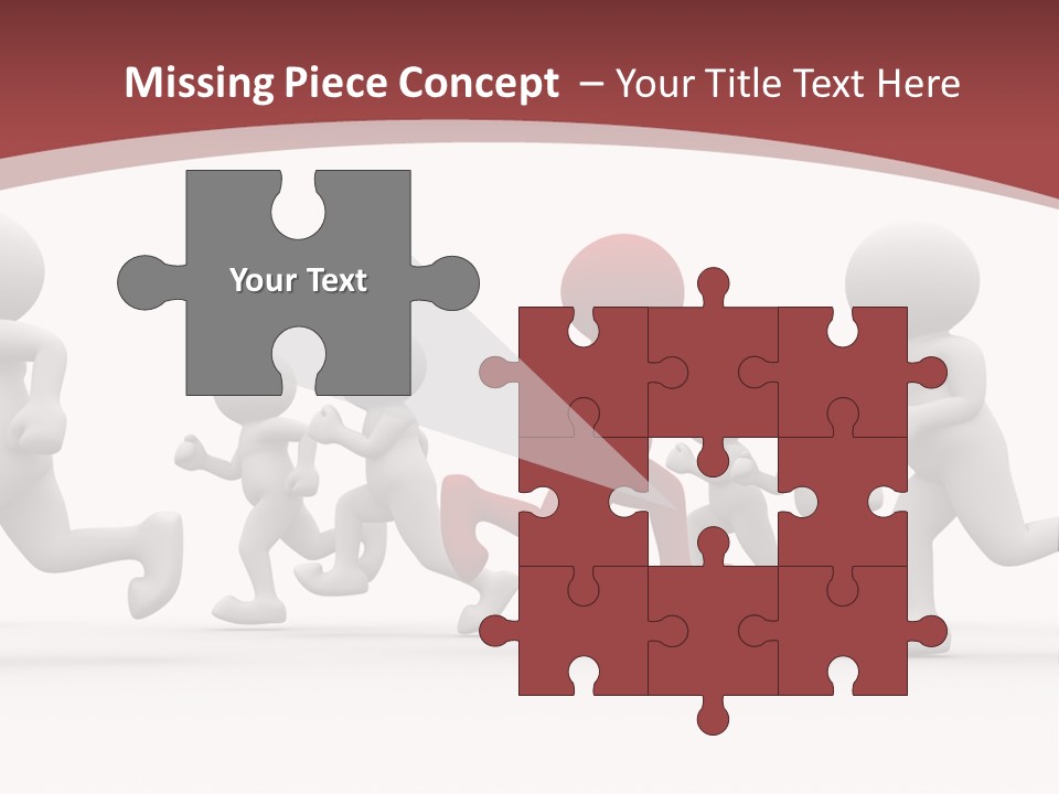 Human Front Humorous PowerPoint Template