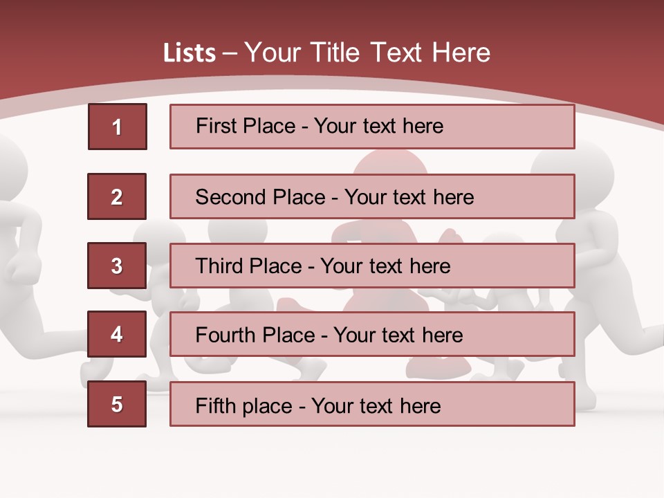 Human Front Humorous PowerPoint Template