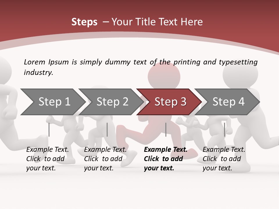 Human Front Humorous PowerPoint Template
