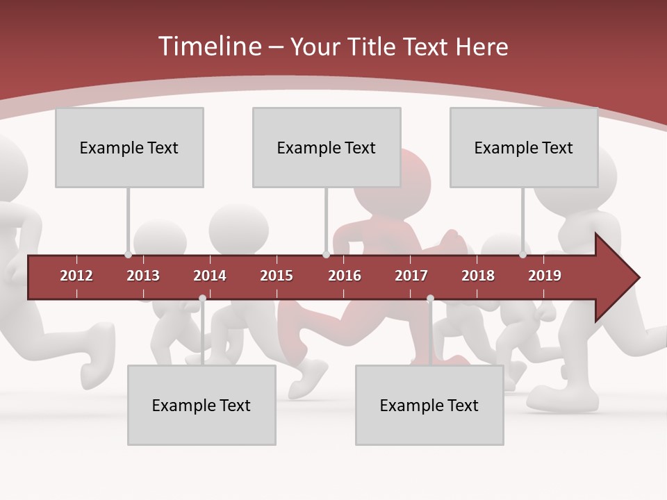 Human Front Humorous PowerPoint Template
