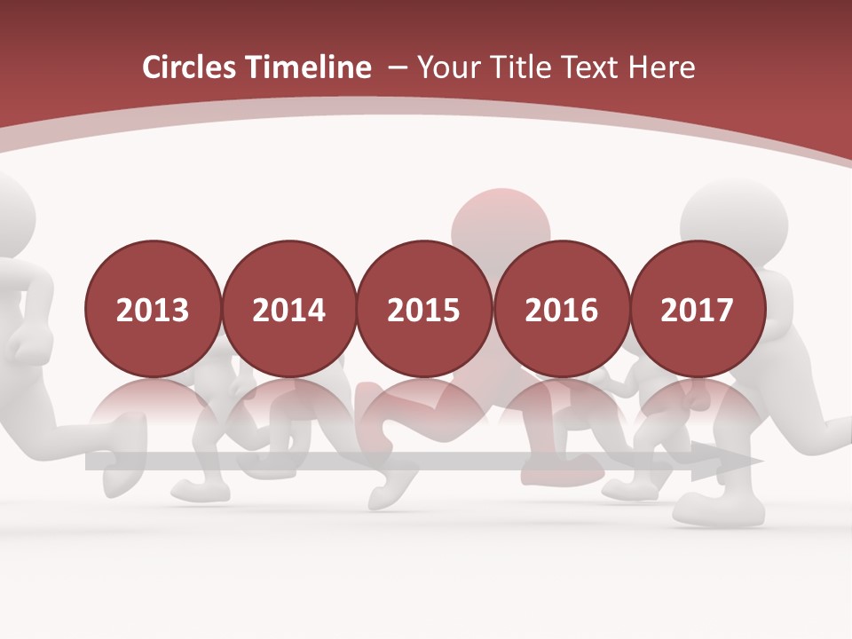 Human Front Humorous PowerPoint Template