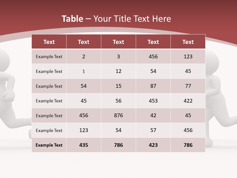 Human Front Humorous PowerPoint Template