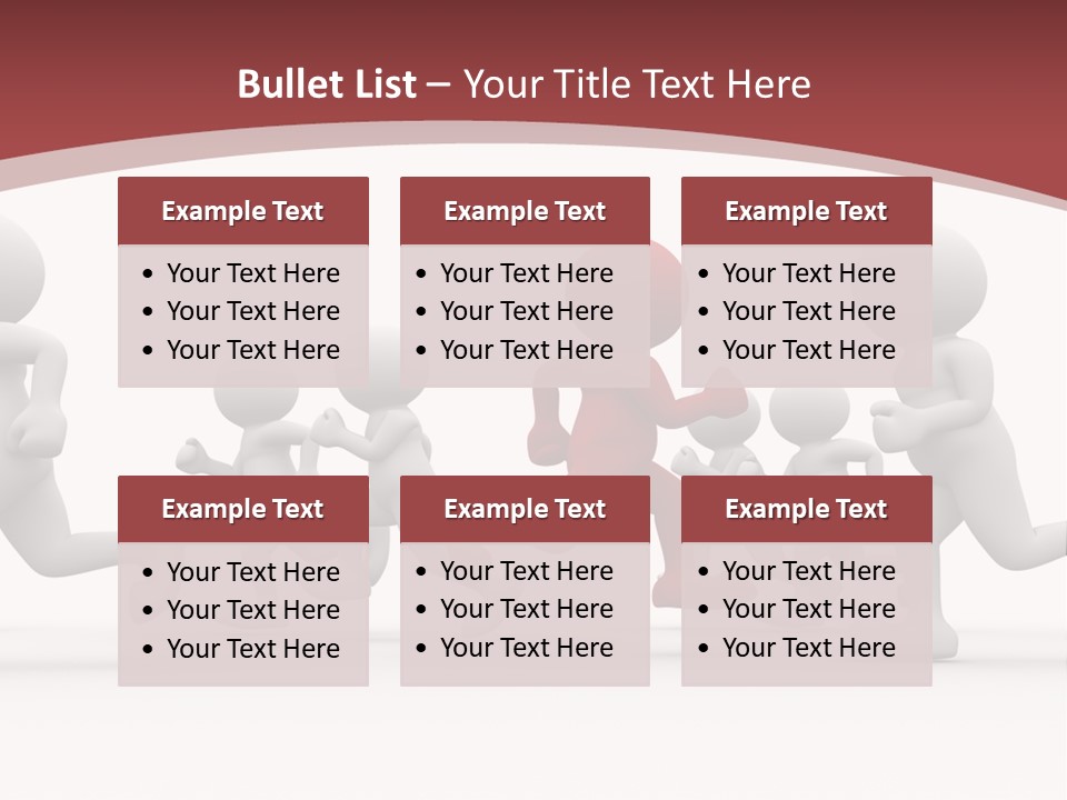 Human Front Humorous PowerPoint Template