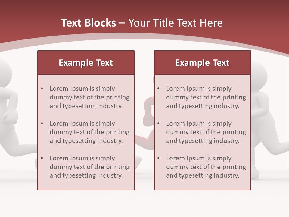 Human Front Humorous PowerPoint Template