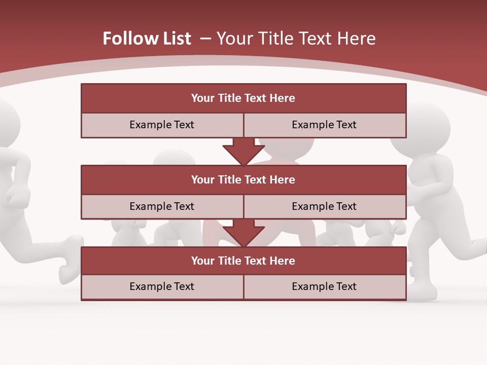 Human Front Humorous PowerPoint Template