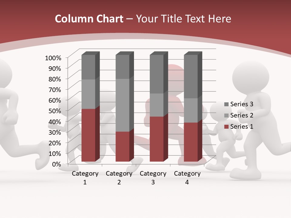 Human Front Humorous PowerPoint Template